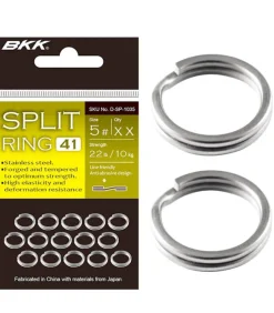 Outlet Anillas BKK Split Ring 51 Anzuelos Triples|Assist Y Anzuelos Señuelos