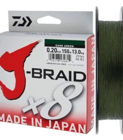 Clearance J Braid X8 Verde Hilos Trenzados