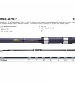 Hot Legalis Light Surf Cañas Daiwa|Telescopicas Lance