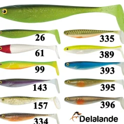 Clearance Zand Fat Shad 140 MM Señuelos De Vinilo