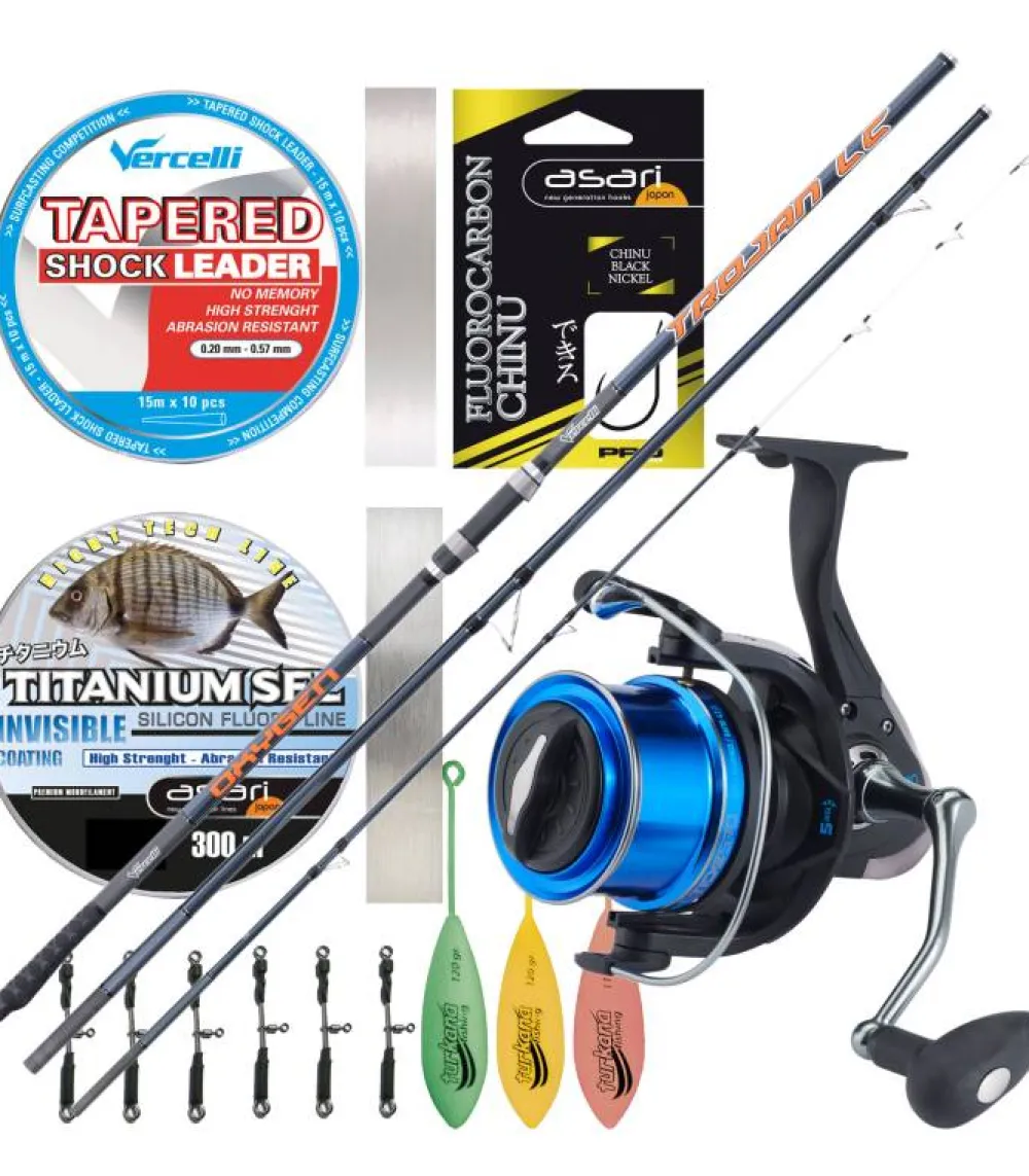 Discount Equipo Surf Trojan Equipos Surfcasting