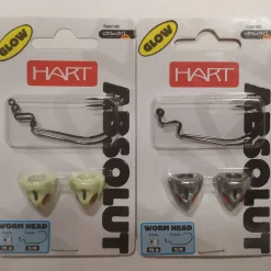 Clearance Absolut Worm Head Assist Y Anzuelos Señuelos|Cabezas Plomadas