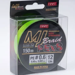 Discount MJ Fluo Green 300 MT Hilos Trenzados