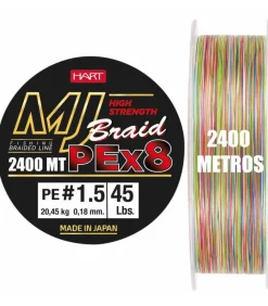 Online MJ x8 Multi 2400 MT Hilos Trenzados