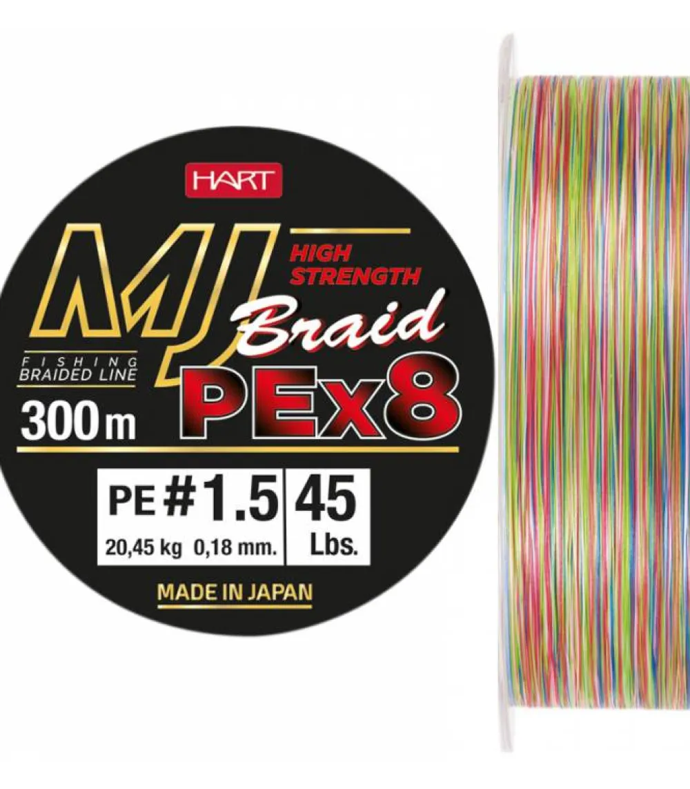 Best MJ 8X Multicolor Hilos Trenzados