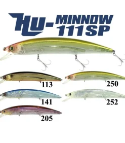 Hu-Minnow 111 SP Señuelos Jerkbaits|Señuelos Agua Dulce