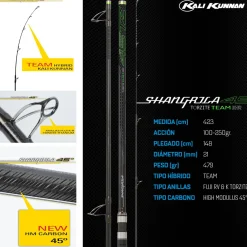 Best Shangrila 45 Torzite Team Cañas Kali Kunnan|Cañas Surfcasting
