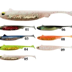 Hot Snatch Bite Shad Artificiales Magbite|Señuelos De Vinilo