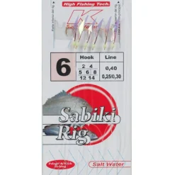 Metralleta Sabiki SQ-6052 Plumas Y Aparejos