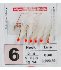 Outlet Metralleta Sabiki SQ-6047 Plumas Y Aparejos
