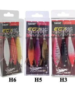 Hot Montajes Calamar Egi Rig Jibioneras Economicas|Poteras Pesca Calamar