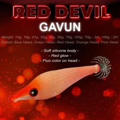 Outlet Poteras DTD Red Devil Gavun Poteras Pesca Calamar