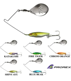 Outlet Prorex Micro Spinner TG Peces Daiwa|Señuelos Agua Dulce