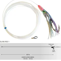 Hot Pulpo Asesino 1 Peces Hart|Plumas Y Aparejos