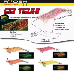 Outlet Ryoshi Egi Tsuki Jibioneras Ryoshi Egging|Jibioneras Economicas