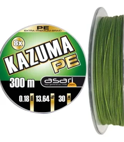 Trenzado Kazuma 8x 300 MT Hilos Trenzados