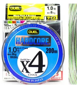 Hot Trenzado Hardcore x4 Hilos Trenzados